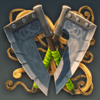 vikingdom throwing weapon symbol