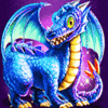 volcanic rock fire twin fever bluedragon symbol