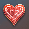 wanted 10 heart symbol