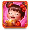 wealth of the east smiling girl symbol