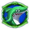 wealthy sharks green symbol