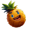what the fruit pineapple symbol
