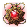 whats up witches red pendant symbol