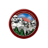 wheel of fortune on tour mountains symbol
