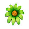 wild blooms green symbol