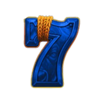 wild buffalos 7s blue seven symbol