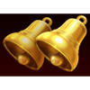 wild burning wins 5 lines bells symbol