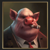 wild chicago pig symbol