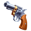 wild coin saloon gun symbol