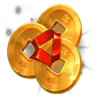 wild dragon respin coins symbol