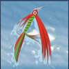 wild fishing red fin symbol