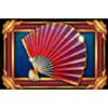 wild fortune horse folding fan symbol