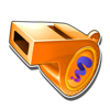 wild hour league whistle symbol