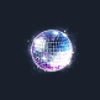 wild karaoke disco ball symbol