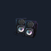 wild karaoke speakers symbol