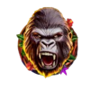 wild silverback gorilla symbol