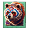 wild spirit deluxe tribal bear symbol