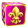 wild vaults dice design symbol