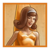 wild water powerpoints women surfer symbol