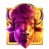 wild west buffalo blast head symbol