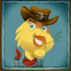 wild west chicken yellow chicken symbol