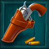 wild west jackpot gun symbol