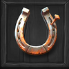 wild west jackpot horseshoe symbol