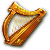 wild wild riches megaways harp symbol