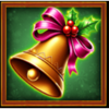 wild xmas hold and hit christmas bell symbol