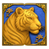 wild yoga collector gold tiger symbol