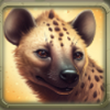 wildlife odyssey hyena symbol