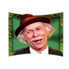 willy wonka dream factory grandpa symbol