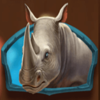 win a beest rhino symbol