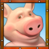 windy farm pig symbol
