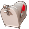 windy farm postbox symbol