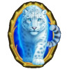 winter footprints snow leopard symbol