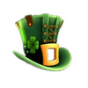 wish upon a leprechaun hat symbol