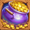 wishing wheel gold symbol