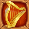 wishing wheel harp symbol