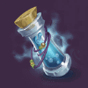 witches tome blue flask symbol