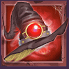 witches tome hat symbol