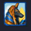 wolf hiding anubis symbol