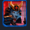 wolf hiding samurai wolf symbol