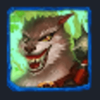 wolf hiding wolf symbol