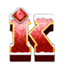 wolf it up christmas k symbol