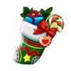 wolf it up christmas sock symbol