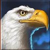 wolf legend megaways eagle symbol