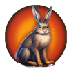 wolf triple lock rabbit symbol