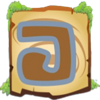 wooden hearts j symbol