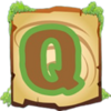 wooden hearts q symbol